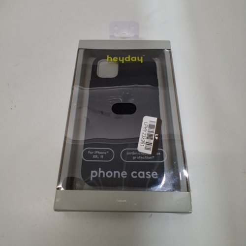 HEYDAY SILICONE PHONE CASE FOR IPHONE 11/XR - BLACK image 2