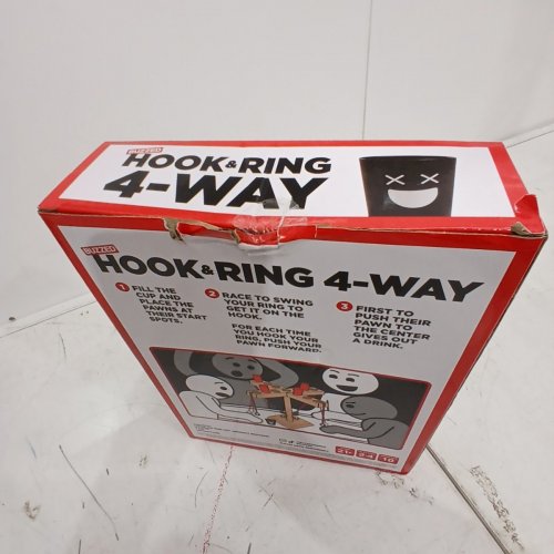 BUZZED HOOK AND RING 4-WAY RING TOSS DRINKING GAME - 2-4 PLAYERS image 3