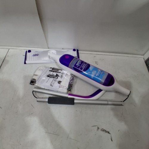 SWIFFER MULTI SURFACE POWER MOP WITH 5 TIMES CLEANING POWER - WHITE/PURPLE image 2
