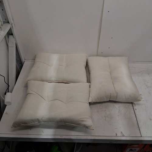 3PK PATIO THROW PILLOWS - BEIGE image 2