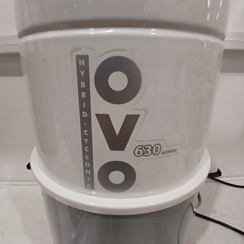 NADAIR OVO HEAVY DUTY POWERFUL CENTRAL VACUUM SYSTEM - 110V - 9.25GAL - 700 AIR WATTS - GREY/WHITE (MODEL: M5-2-OVO) image 5