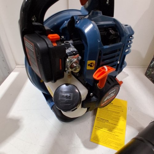 SENIX 4-CYCLE GAS POWERED BLOWER WITH AUTO-CHOKE RELEAWSE- 26.5 CC - BLUE (MODEL: BL40QL-L) image 4