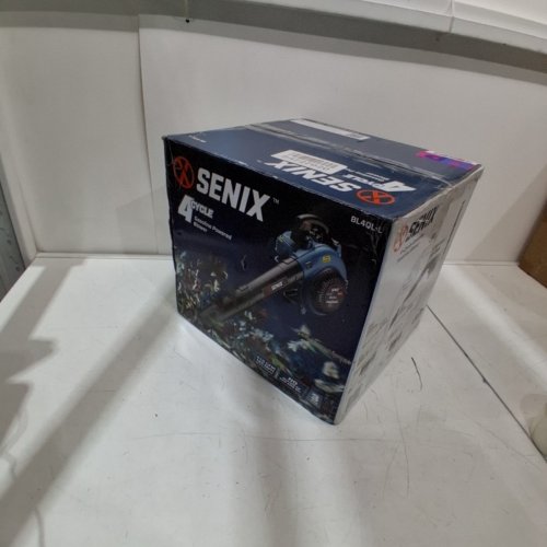 SENIX 4-CYCLE GAS POWERED BLOWER WITH AUTO-CHOKE RELEAWSE- 26.5 CC - BLUE (MODEL: BL40QL-L) image 5