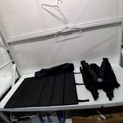PAMO BABE PORTABLE CRIB BABY PLAYPEN WITH MATTRESS AND STORAGE BAG - 39" X 27" X 25" - BLACK - (MODEL : P901) image 4