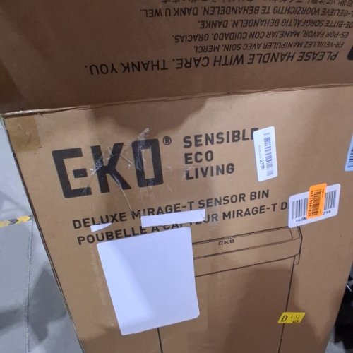 EKO DELUXE AUTOMATIC OPEN/CLOSE SENSOR TRASH CAN - 50 L - BLACK image 3