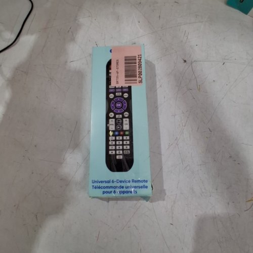 ONN. 6-DEVICE UNIVERSAL REMOTE CONTROL - COMPATIBLE WITH ALL MAJOR BRANDS - BLACK image 4