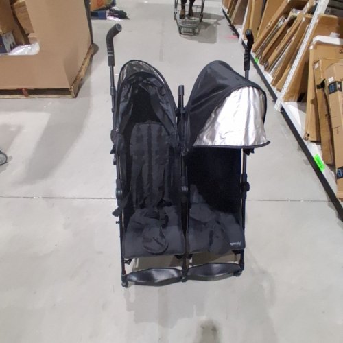 INGENUITY 3DLITE DOUBLE UMBRELLA STROLLER - 50LBS MAX - BLACK -(MODEL:31923) image 2