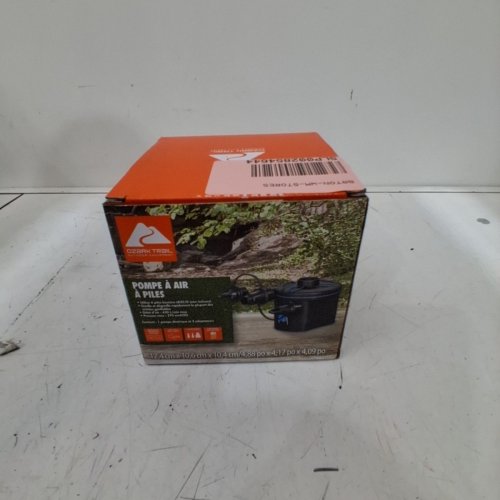 OZARK TRAIL BATTERY POWERED AIR PUMP - 6V - BLACK (MODEL: 62192) image 4