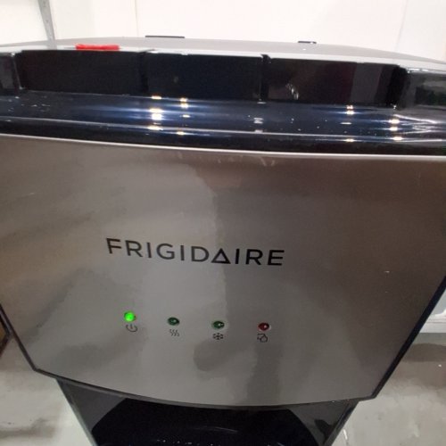 FRIGIDAIRE HOT AND COLD WATER DISPENSER - 5 GALLON - STAINLESS STEEL/BLACK (MODEL: EFWC505) image 2