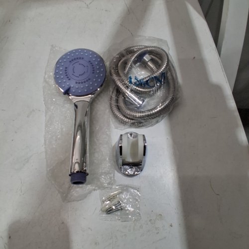 HIGH PRESSURE HANDHELD SHOWER HEAD - CHROME image 2