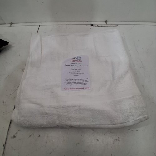 6PK WHITE CLASSIC LUXURY HOTEL HAND TOWELS, 100% EGYPTIAN COTTON -16" X 30" -WHITE image 2