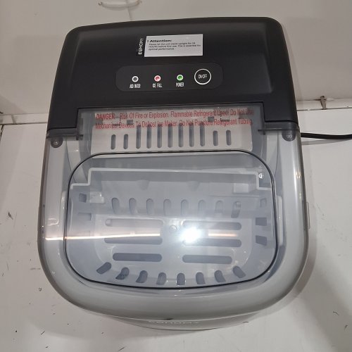 EUHOMY COUNTERTOP ICE MAKER - MAKES 26LBS/DAY - BLACK (MODEL: IM-06D) image 2