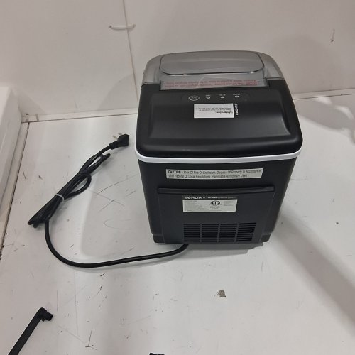 EUHOMY COUNTERTOP ICE MAKER - MAKES 26LBS/DAY - BLACK (MODEL: IM-06D) image 5