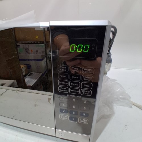 TOTAL CHEF COMPACT MICROWAVE OVEN WITH DIGITAL TOUCHSCREEN - 0.7CU. FT - 700W - STAINLESS STEEL (MODEL: TCM0-07-SS) image 2