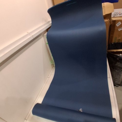 RETROSPEC SOLANA 72" X 24" X 0.5" NON SLIP YOGA MAT, OCEAN BLUE image 2