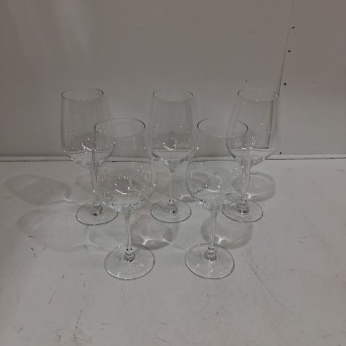5PK SCHOTT ZWIESEL FORTE GLASS RED WINE GLASSES - 17.4 OZ EACH - CLEAR image 2