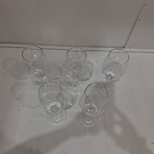 5PK SCHOTT ZWIESEL FORTE GLASS RED WINE GLASSES - 17.4 OZ EACH - CLEAR image 3