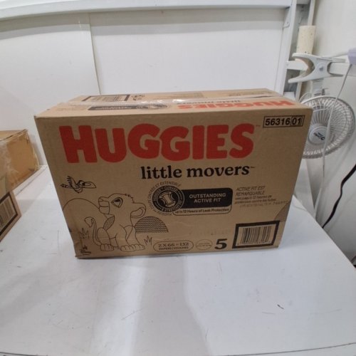 132PK HUGGIES LITTLE MOVERS DIAPERS - SIZE 5 (27+LBS) - DISNEY BABY LION KING (MODEL: 56316) image 2