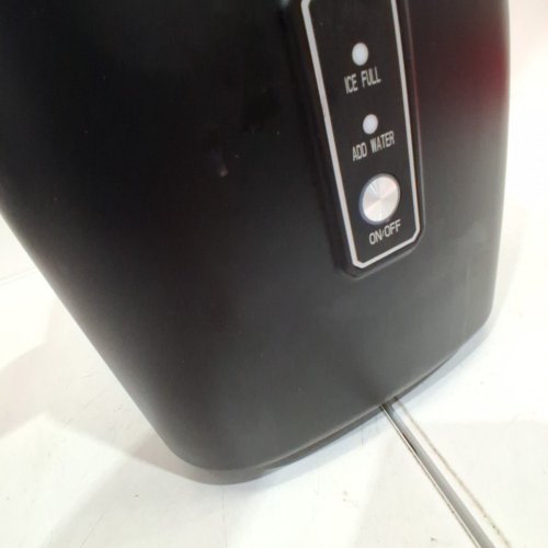 SIMZLIFE COUNTERTOP ICE MAKER MACHINE WITH HANDLE, BASKET AND SCOOP - MAKES 26 LBS PER DAY - BLACK (MODEL: IM003-BBL-CAZX) image 5