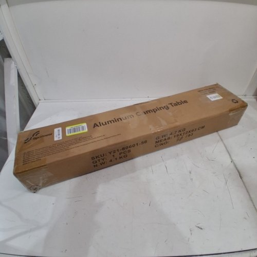 SPORTNEER ALUMINUM FRAME FOLDABLE CAMPING PICNIC TABLE - 20.5" X 35.4" - BLACK image 4