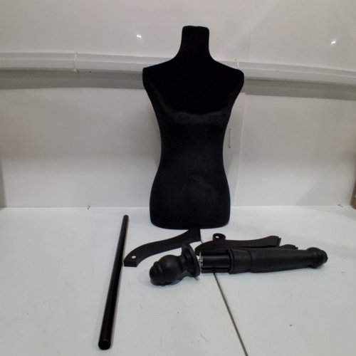 PAYLESSHERE DRESS FORM MANNEQUIN - 49.6" - 63.4" - BLACK (MODEL : MQ-FL2104-BLACK) image 2