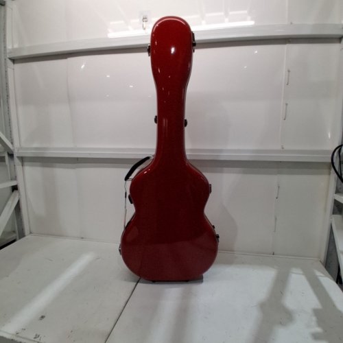 CROSSROCK DELUXE FIBERGLASS CASE FOR OM MARTIN 000 GUITARS - TSA APPROVED - WATERPROOF & IMPACT RESISTANT - COMPATIBLE WITH OM/000/A/GA 4 STYLES GUITAR - RED (MODEL: CRF2021OMRD) image 5