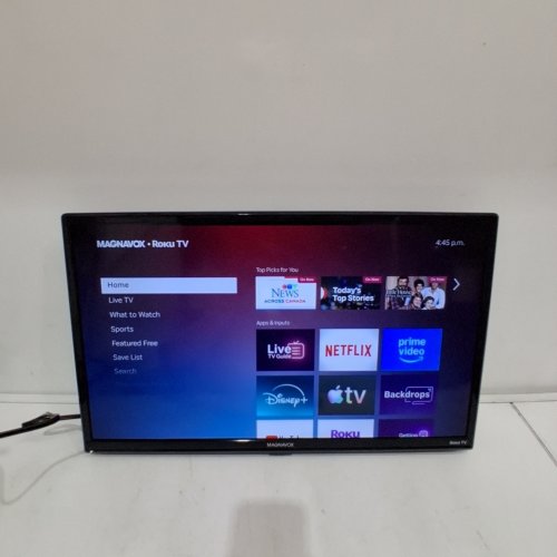 MAGNAVOX ROKU TV 720P SMART TELEVISION - 24" - BLACK (MODEL: MRT2405) image 3
