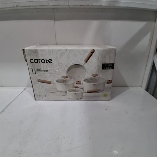 11PC CAROTE PREMIUM CERAMIC NON-STICK COOKWARE SET - CREAM (MODEL: A11945) image 4