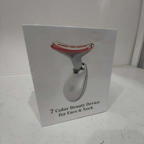 BEAUTY DEVICE FOR FACE AND NECK WITH 7 COLORS - WHITE image 2