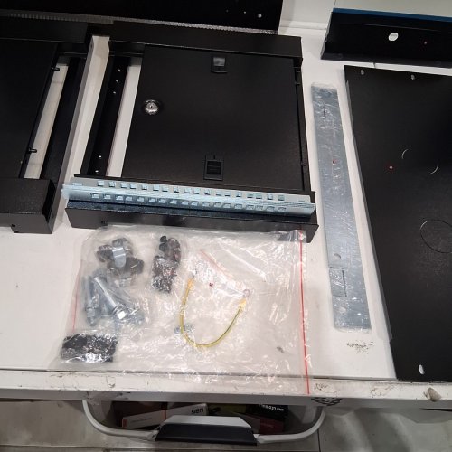 6U WALL MOUNT NETWORK SERVER CABINET' SERVER RACK CABINET ENCLOSURE - 200 LBS CAP - 23.6"X17.8"X13.8" - BLACK (MODEL: SPT-604-06) image 5
