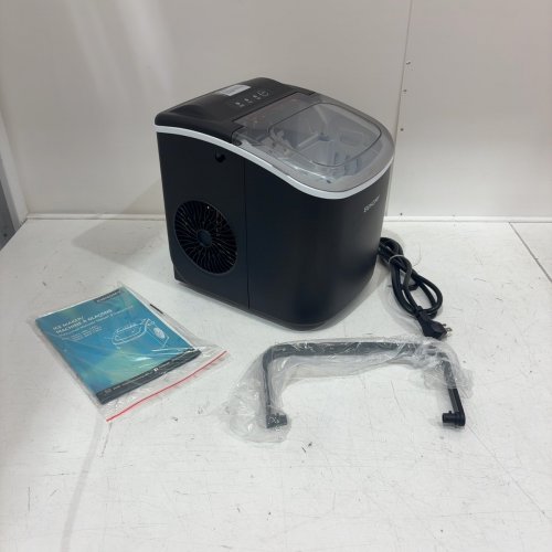 EUHOMY COUNTERTOP ICE MAKER MACHINE - MAKES 26LB/DAY - BLACK (MODEL: IM-06D / IM001-BBL-CAEH) image 3