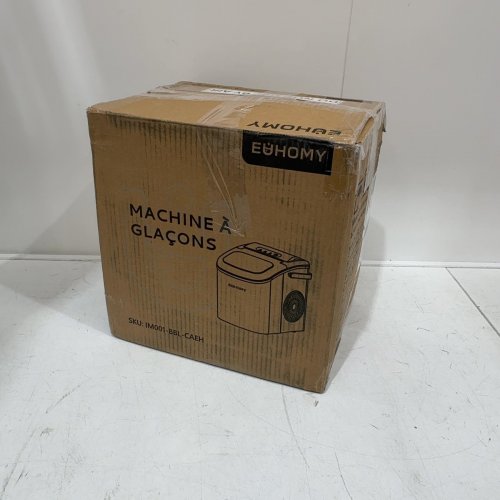 EUHOMY COUNTERTOP ICE MAKER MACHINE - MAKES 26LB/DAY - BLACK (MODEL: IM-06D / IM001-BBL-CAEH) image 5