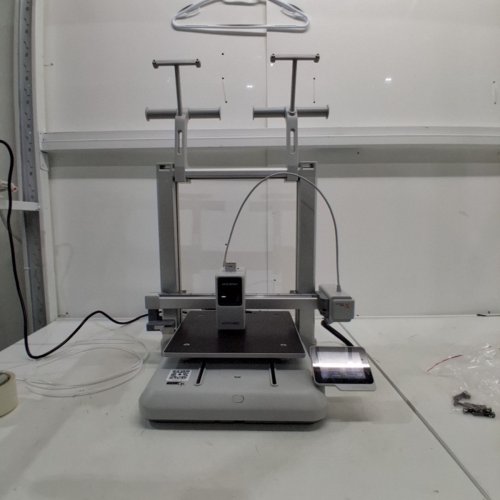 ANYCUBIC KOBRA X 3D PRINTER - 600MM/S HIGH-SPEED FDM PRINTER WITH 4-COLOR PRINTING, 49-POINT AUTO-LEVELING, SMART AI DETECTION - LIGHT GREY - 260 X 260 X 260 MM - (MODEL:KOBRA X) image 6