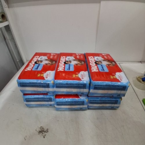 198PK HUGGIES LITTLE SNUGGLERS DISPOSABLE BABY DIAPERS - SIZE 1 image 2