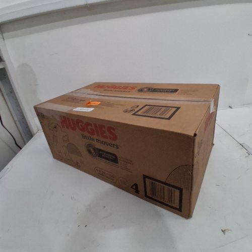 150PK HUGGIES LITTLE MOVERS DIAPERS - SIZE 4 - WHITE image 2