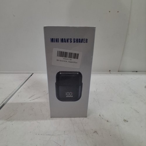 MEN'S MINI ELECTRIC SHAVER - BLACK image 3