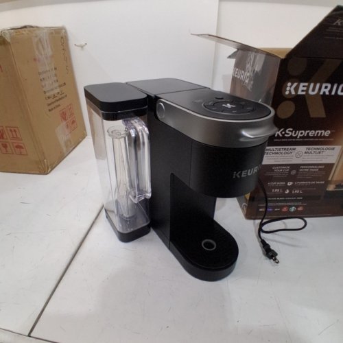 KEURIG K-SUPREME SINGLE-SERVE COFFEE MAKER - 66OZ/1.95L - BLACK - (MODEL: K910) image 3