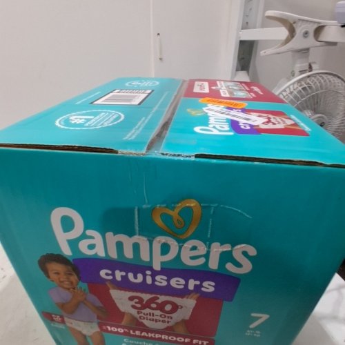 66PK PAMPERS CRUISERS 360° DIAPERS - SIZE 7 - MULTICOLOURED image 3