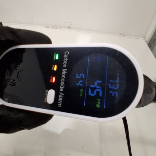 4 IN 1 CARBON MONOXIDE ALARM - BLACK AND WHITE (MODEL: KH-106) image 2