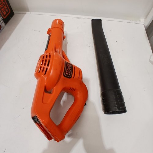 BLACK AND DECKER CORDLESS BLOWER LIGHTWEIGHT SWEEPER - *TOOL ONLY* - 20V 130MPH - BLACK/ORANGE - (MODEL: LSW221) image 2