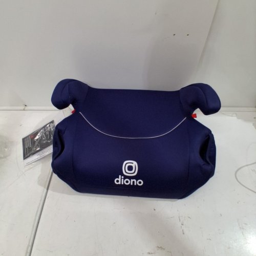 DIONO SOLANA NO LATCH - SINGLE BACKLESS BOOSTER SEAT WITH CUP HOLDERS - BLUE (MODEL: 32052-NA-01) image 3