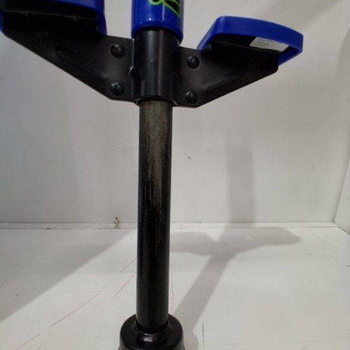 FLYBAR JOLT POGO STICK WITH EASY GRIP FOAM HANDLES - 36" - BLUE GEO (MODEL: FB23010PS) image 3