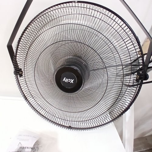 XCITY WALL MOUNTED FAN - 20" - BLACK image 2