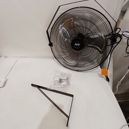 XCITY WALL MOUNTED FAN - 20" - BLACK image 5