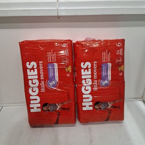 108PK HUGGIES LITTLE MOVERS BABY DIAPERS - SIZE 6 - DISNEY BABY LION KING (MODEL: 5631901) image 2