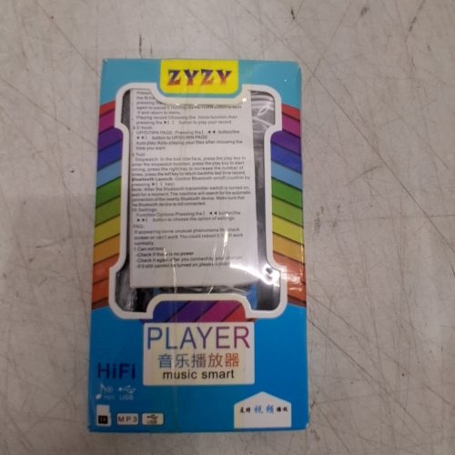 ZYZY HIFI MP3 MUSIC PLAYER WITH WIRED HEADPHONES - BLUE image 3