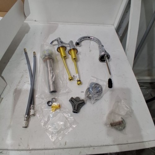 KOHLER 2-HANDLE WIDESPREAD LAVATORY FAUCET - POLISHED CHROME (MODEL: 27380-4-CP) image 4
