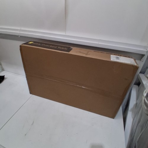 FLEXISPOT ADJUSTABLE HEIGHT C-SHAPED END TABLE WITH SPLIT TILTING - 32" - WHITE (MODEL: H7W-FLEX-32) image 4