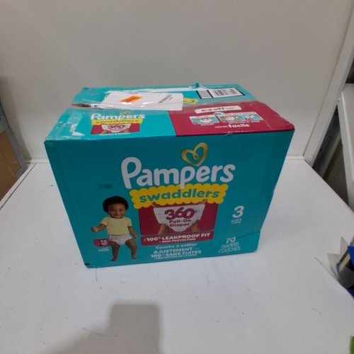 70PK PAMPERS SWADDLERS 360 PULL ON - SIZE 3 image 3