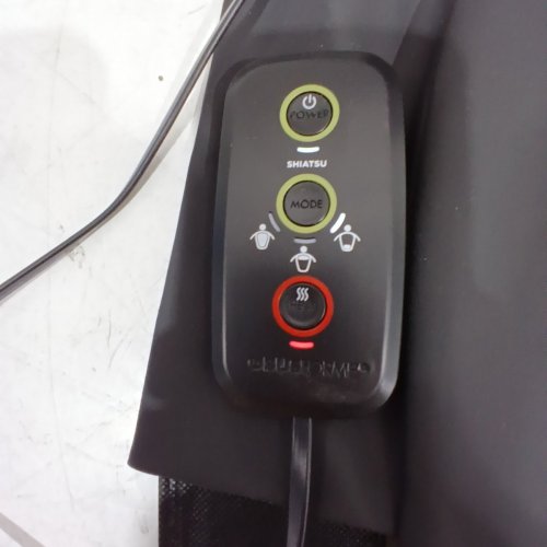 OBUSFORME DEEP KNEADING SHIATSU BACK MASSAGER WITH HEAT - BLACK (MODEL: SM-SMC-05) image 4